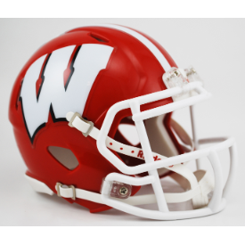 Wisconsin badgers mini sales helmet
